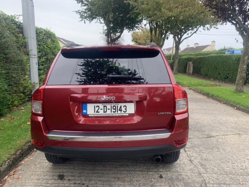 2012 Jeep Compass 2.0 Limited Edition With Very Low Mileage and Brand new NCT for Full Year