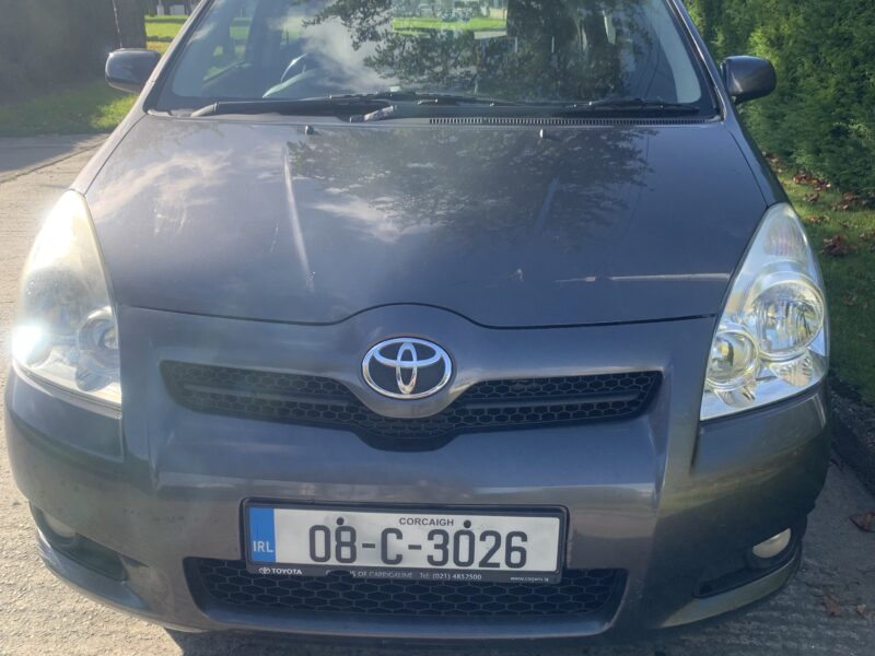 2008 Toyota Corolla Verso 7 seater Automatic with low mileage