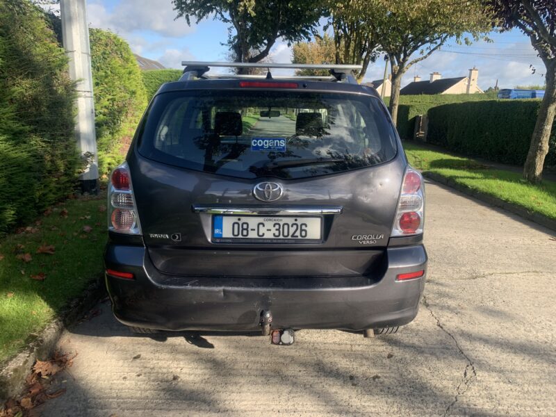 2008 Toyota Corolla Verso 7 seater Automatic with low mileage