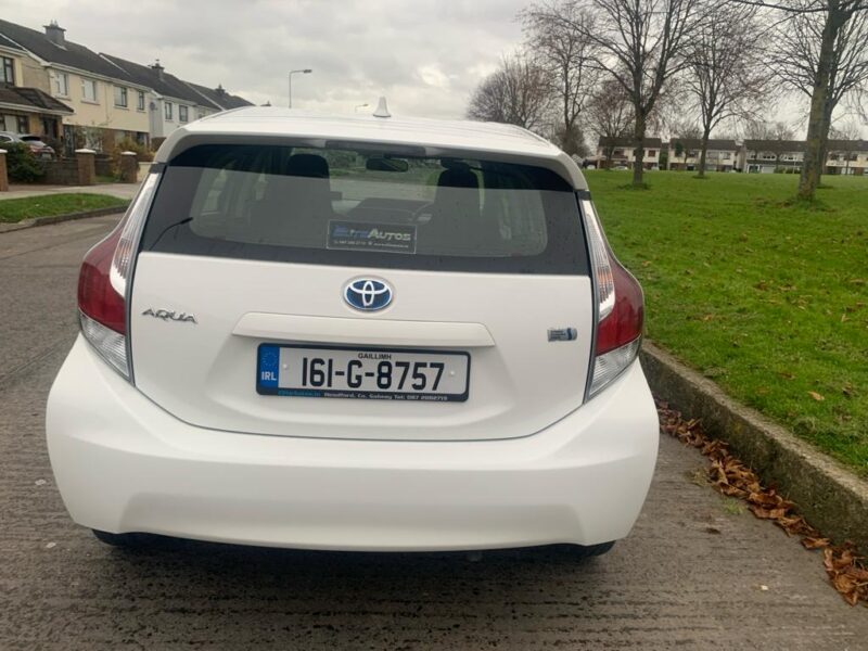 Toyota Aqua 2016 with low mileage and Brand new NCT