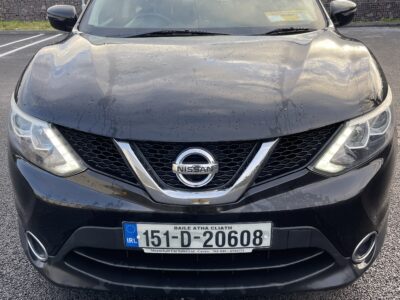 Excellent 2015 Nissan Qashqai top spec model with Nct and low mileage