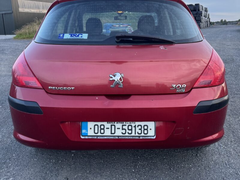 Excellent Peugeot 308 Car with Nct and Tax