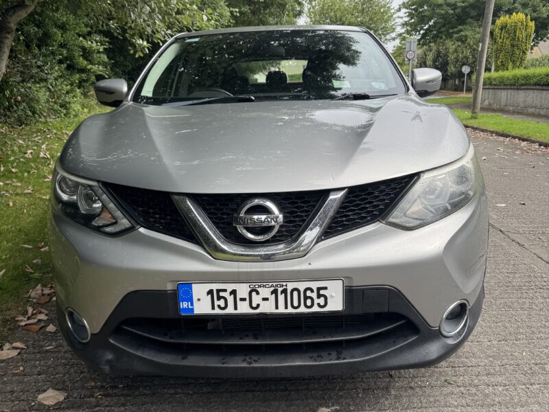 2015 Nissan Qashqai with Low mileage 41000 miles and Nct