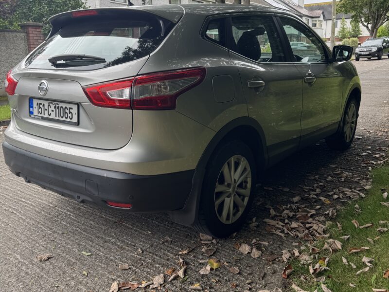 2015 Nissan Qashqai with Low mileage 41000 miles and Nct